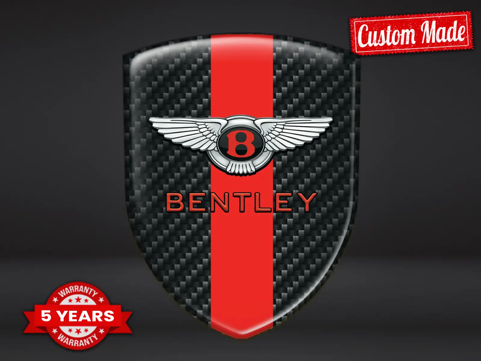Bentley Badge Auto Performance Chic Pro Durevoli